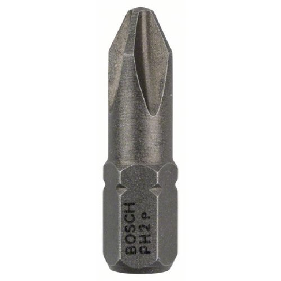 Schrauberbit Extra-Hart, PH 2, 25 mm, 25er-Pack Schrauberbit Extra-Hart, PH 2, 25 mm, 25er-Pack-Beschreibung lesen