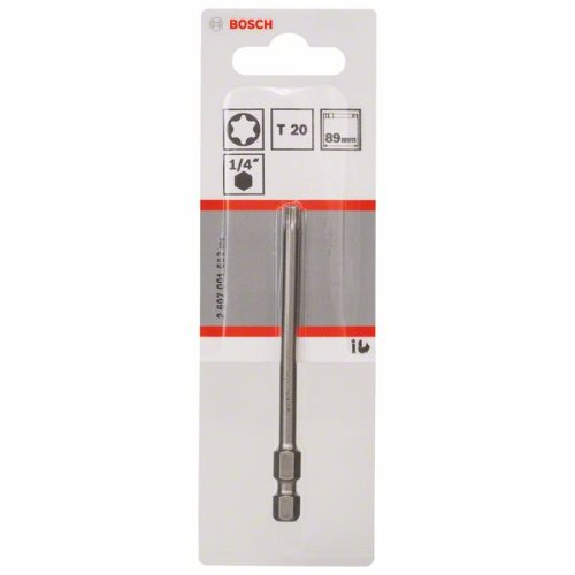 Schrauberbit Extra-Hart, T20, 89 mm, 1er-Pack-Beschreibung lesen