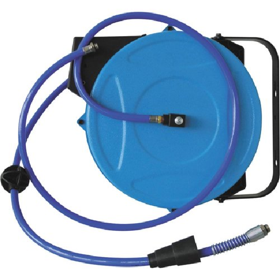 Schlauchaufroller Stahl inkl 12m-Schlauch 3/8 Schlauchaufroller Stahl inkl 12m-Schlauch 3/8-Beschreibung lesen