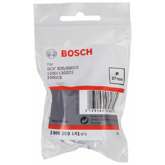 Kopierhülse für Bosch-Oberfräsen, mit Schnellverschluss, 27 mm-Beschreibung lesen