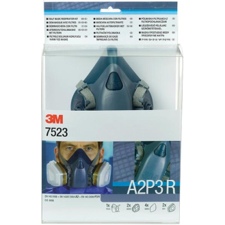 Maskenset 752mit Maske 7502, Filter A2P3R-Beschreibung lesen