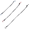 Gepäckspanner mit Karabiner 3er Set Gepäckspanner mit Karabiner 3er Set