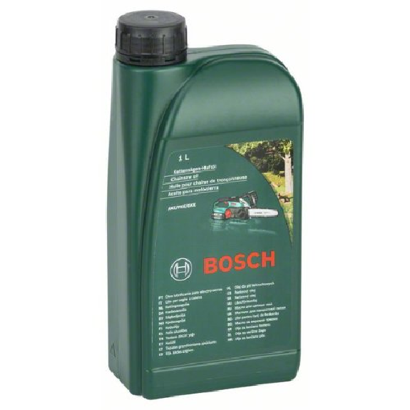 Aceite para sierra de cadena biodegradable, 1 litro - BOSCH 2607000181-Leer más