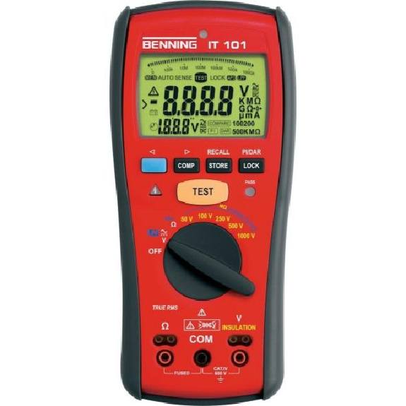 Isolations- und Widerstandsmessgerät 0,1-600 V AC/DC-Beschreibung lesen