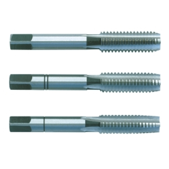 Handgewindebohrer-Satz, DIN 352, HSSG, 3-teilig, M8 x 1,25 mm Handgewindebohrer-Satz, DIN 352, HSSG, 3-teilig, M8 x 1,25 mm-Beschreibung lesen