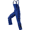 Latzhose PULSSCHLAG Gr. 52, kbl.blau/schw.