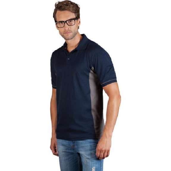 Poloshirt Function Cont. navy-grau Gr.2XL Poloshirt Function Cont. navy-grau Gr.2XL-Beschreibung lesen