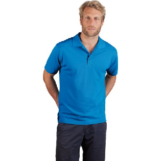 Poloshirt, Gr. M, turquoise-Beschreibung lesen