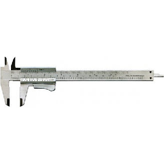 Taschenmessschieber Momentfeststellung 150mm 1/50, 1/1000 FORTIS-Beschreibung lesen