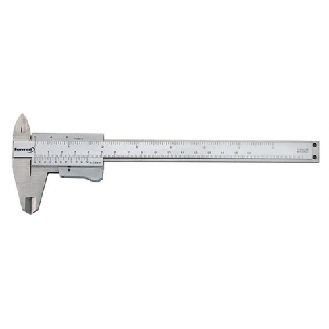 Taschenmessschieber 150 mm mit parallaxfreier Ablesung-Beschreibung lesen