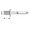 Blindniet Stand. a100Stk.Flachrdk. 4 x14mm Blindniet Stand. a100Stk.Flachrdk. 4 x14mm
