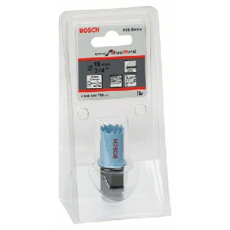 Lochsäge Sheet Metal 19 mm Bosch VE à 1 Stück-Beschreibung lesen