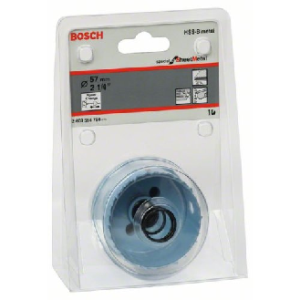Lochsäge Sheet Metal 57 mm Bosch VE à 1 Stück-Beschreibung lesen
