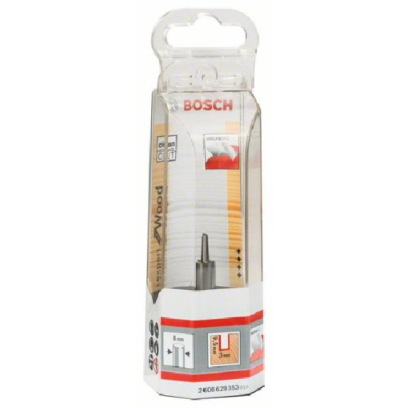 Voll-HM-Nutfräser Ø 3,0x9,5x50,7 mm Bosch-Beschreibung lesen