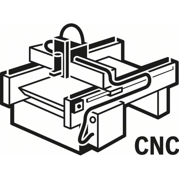 Voll-HM-Nutfräser Ø 3,0x9,5x50,7 mm Bosch-Beschreibung lesen