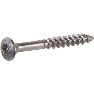Vis  à is inox Filetage partiel TX inox A2 - Vendu par: 100 | Emut: T25 | D (mm): 5 | DK (mm): 10 | L/LF (mm): 80/61-Lire la description