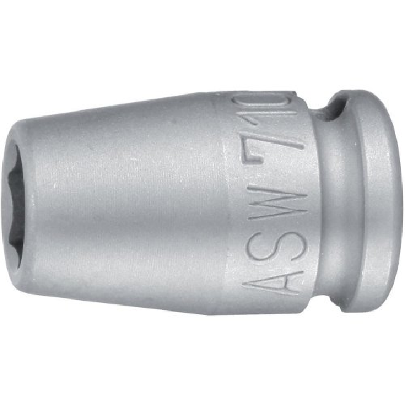 Kraft- Steckschlüsseleinsatz 3/8" 12mm ASW Kraft- Steckschlüsseleinsatz 3/8" 12mm ASW-Beschreibung lesen