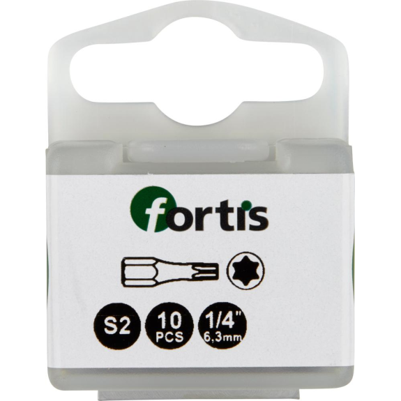 Bit Toion 1/4" DIN3126 C6,3 T10x25mm 10er Pack Bit Toion 1/4" DIN3126 C6,3 T10x25mm 10er Pack-Beschreibung lesen