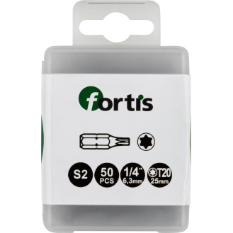 Bit zähhart 1/4" DIN3126 C6,3 T20x25mm 50er Pack-Beschreibung lesen
