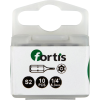 Bit zähhart 1/4" DIN3126 C6,3 T10x25mm mit Bohrung 10er Pack