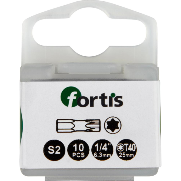 Bit Toion 1/4" DIN3126 C6,3 T40x25mm 10er Pack-Beschreibung lesen