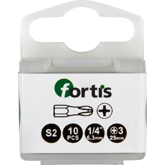 Bit Toion 1/4" DIN3126 C6,3 PH3x25mm 10er Pack-Beschreibung lesen