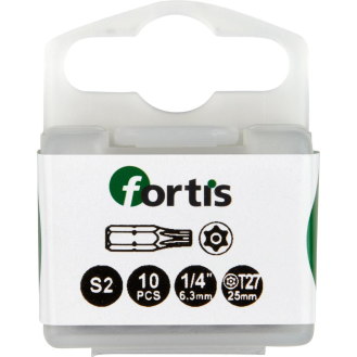 Bit zähhart 1/4" DIN3126 C6,3 T27x25mm mit Bohrung 10er Pack-Beschreibung lesen