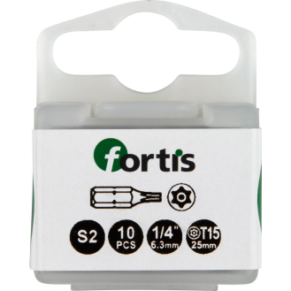 Bit zähhart 1/4" DIN3126 C6,3 T15x25mm mit Bohrung 10er Pack-Beschreibung lesen