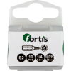 Bit zähhart 1/4" DIN3126 C6,3 T15x25mm mit Bohrung 10er Pack