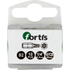 Bit zähhart 1/4" DIN3126 C6,3 T25x25mm mit Bohrung 10er Pack