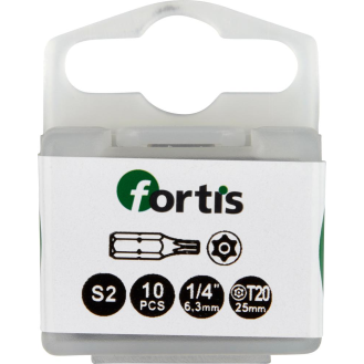 Bit zähhart 1/4" DIN3126 C6,3 T20x25mm mit Bohrung 10er Pack-Beschreibung lesen