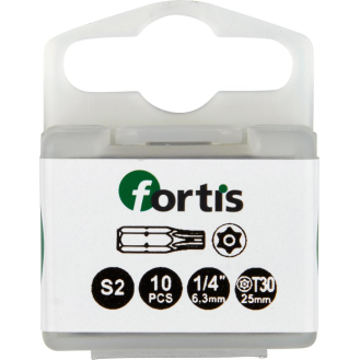 Bit zähhart 1/4" DIN3126 C6,3 T30x25mm mit Bohrung 10er Pack-Beschreibung lesen