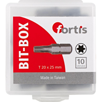 Bit zähhart 1/4" DIN3126 C6,3 T20x25mm 10er Pack-Beschreibung lesen