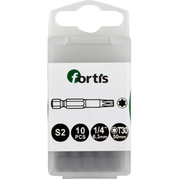 Bit zähhart 1/4" DIN3126 E6,3 T30x50mm 10er Pack-Beschreibung lesen