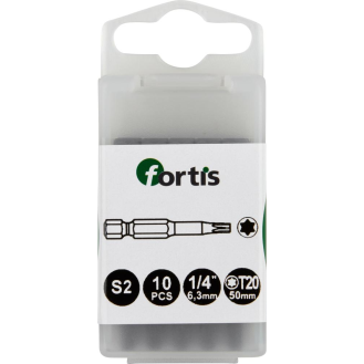Bit zähhart 1/4" DIN3126 E6,3 T20x50mm 10er Pack-Beschreibung lesen