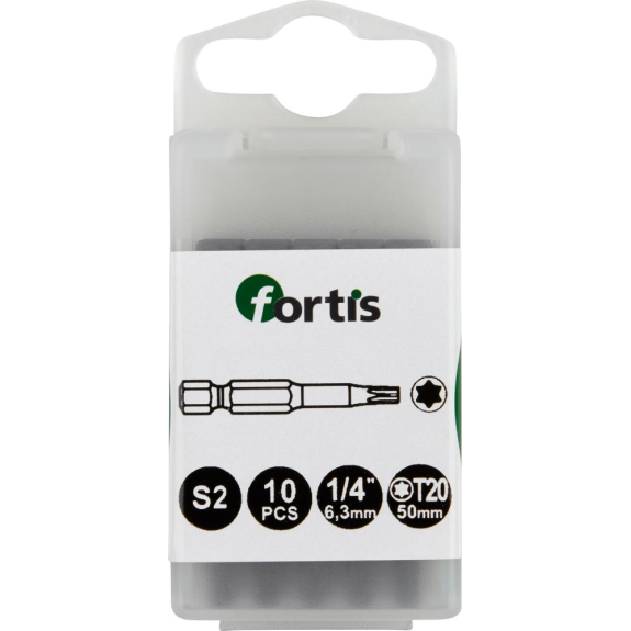 Bit zähhart 1/4" DIN3126 E6,3 T20x50mm 10er Pack-Beschreibung lesen