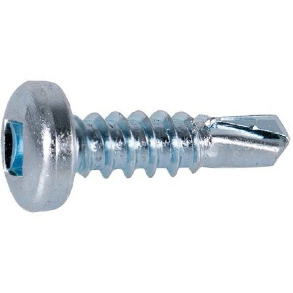 Vis autoperceuse tête ronde carrée  - Vendu par: 500 | k (mm): 2.8 | D (mm): 3.9 | DK (mm): 7.5 | L (mm): 19 | Emut: C2-Lire la description