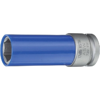 Kraft- Steckschlüsseleinsatz mitKunststoff-Hülse 1/2" 21x85mm ASW-Beschreibung lesen