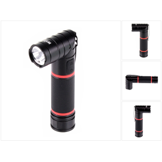 Lampe de poche Wiha avec LED, laser et lumière UV sous blister avec 3 piles AAA (41286)-Lire la description