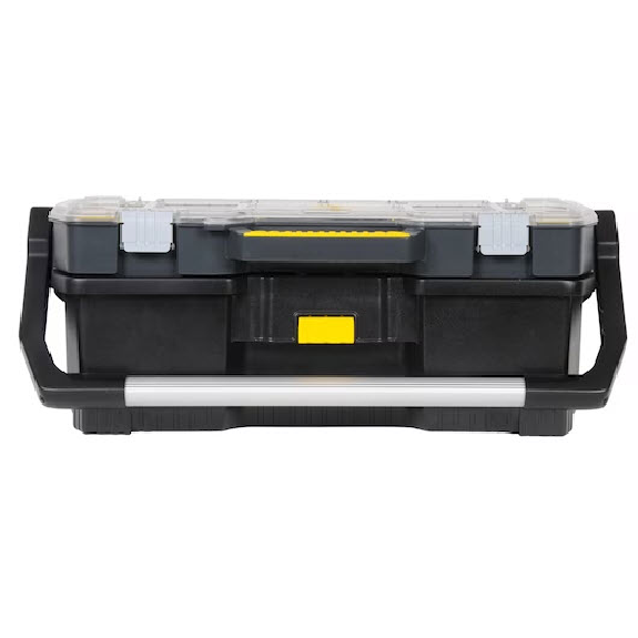 Caisse à outils avec organiseur transparent  "1-97-514" de 53L-Lire la description