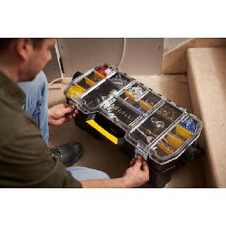 Caisse à outils avec organiseur transparent  "1-97-514" de 53L-Beschreibung lesen