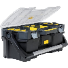 Caisse à outils avec organiseur transparent  "1-97-514" de 53L