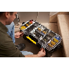 Caisse à outils avec organiseur transparent  "1-97-514" de 53L