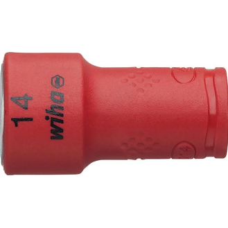 Steckschlüsseleinsatz 6-kant 1/4" 14mm VDE-Beschreibung lesen