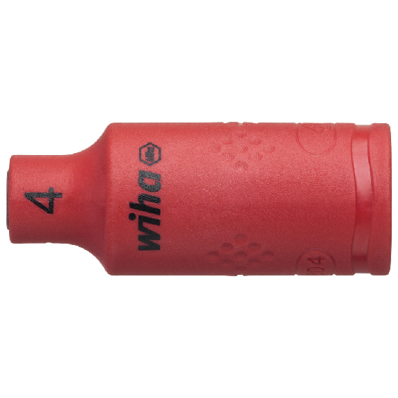 Steckschlüsseleinsatz 6-kant 1/4" 10mm VDE-Beschreibung lesen