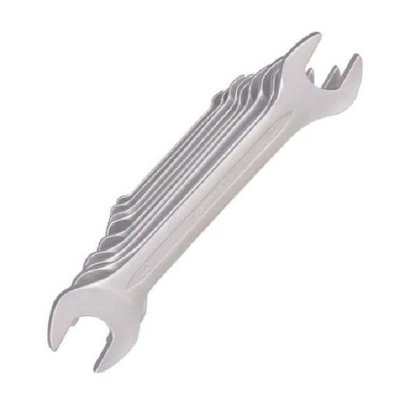 Doppelmaulschlüssel-Satz DIN 3110 9 teilig 6-32mm Doppelmaulschlüssel-Satz DIN 3110 9 teilig 6-32mm-Beschreibung lesen