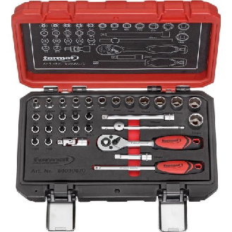 Steckschlüssel Garnitur 1/4" 31 teilig-Beschreibung lesen