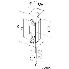 Gâche électrique modèle 7  - Désignation: Rupture de courant | Type: Type 37 | Alim.: 24 V DC
