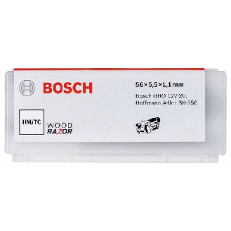 Hobelmesser gerade, HM, 40°, 56 x 5,5 mm, 10er-Pack, für GHO 12V-20-Beschreibung lesen