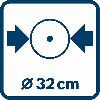 Topómetro BOSCH GWM 32 - 0601074000